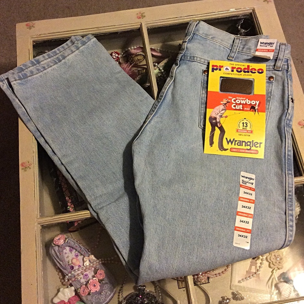 Men’s Wrangler Cowboy Cut Jeans NWT